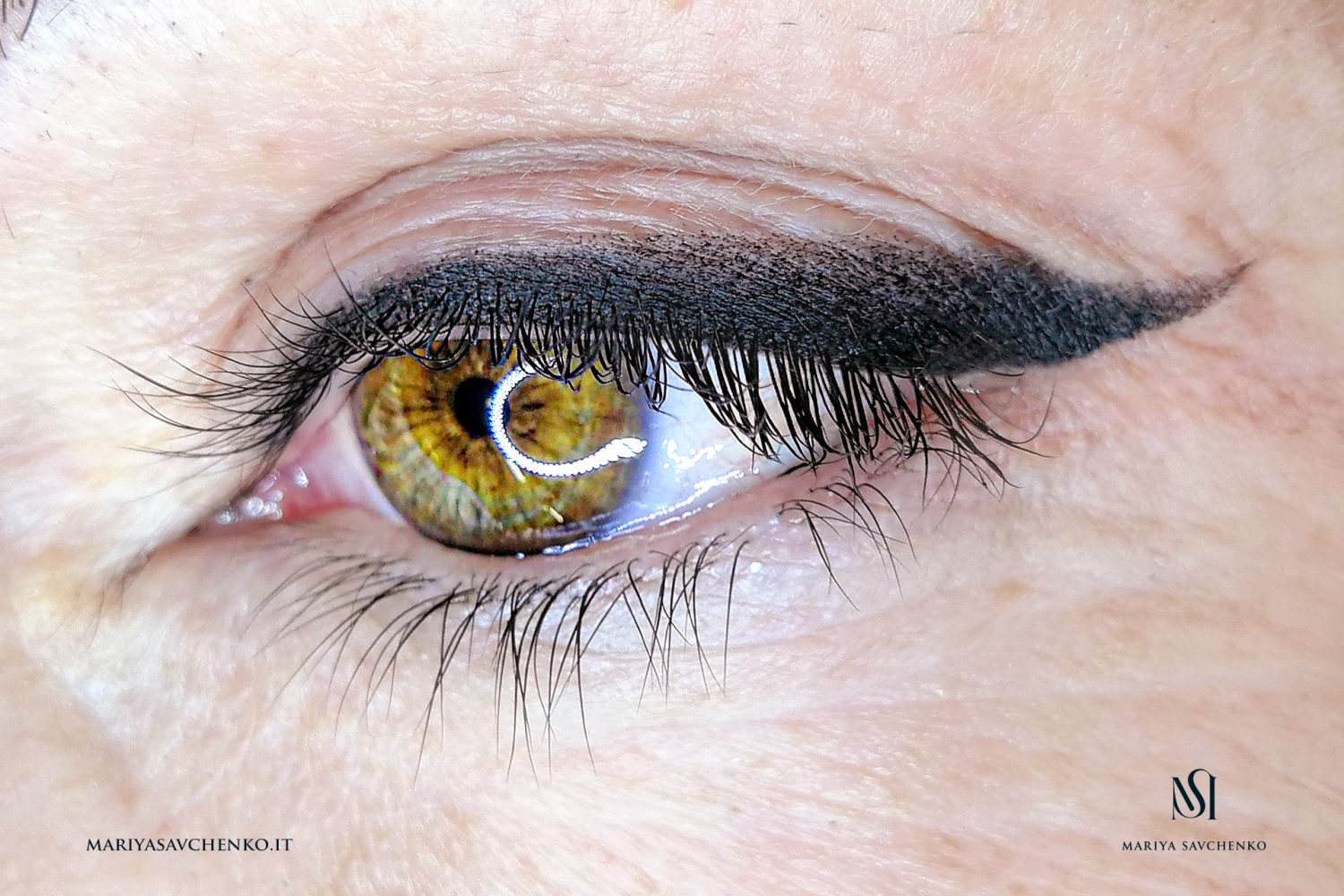 eyeliner sfumato mariya savchenko Riccione