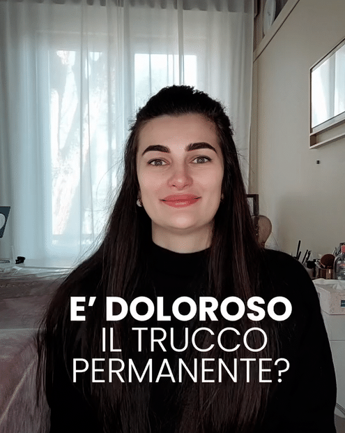 Trucco permanente: il tatuaggio è doloroso? Fa male?